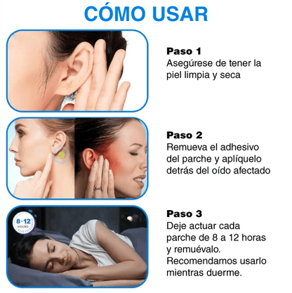 PARCHES OÍDO ADIÓS TINNITUS - DammLine